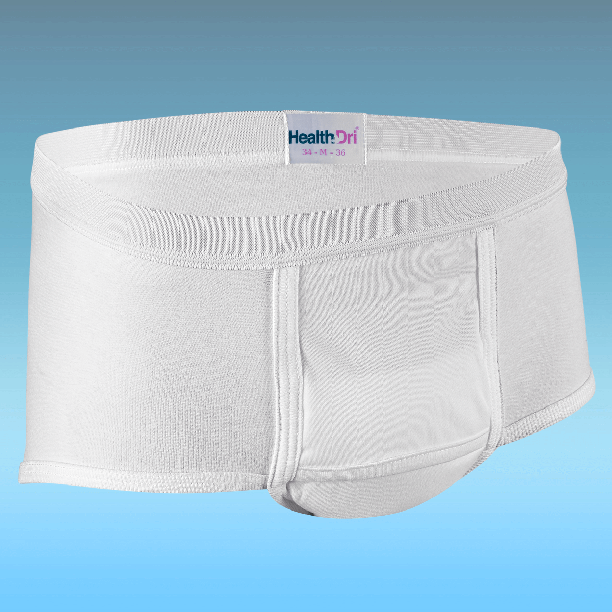 HealthDri™ Men's Breathable Reusable Briefs - Heavy Absorbency